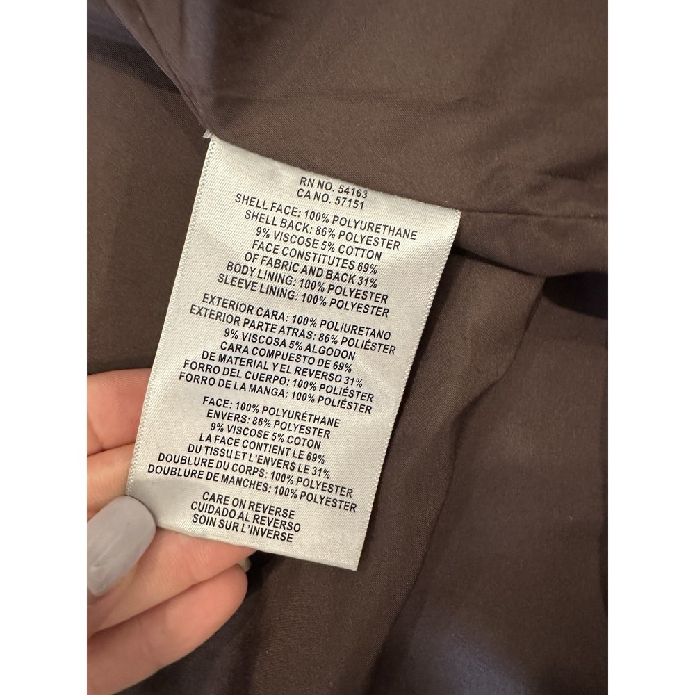 Levi Strauss & CO. Faux Brown Jacket Men's Size XL - Picture 7 of 15